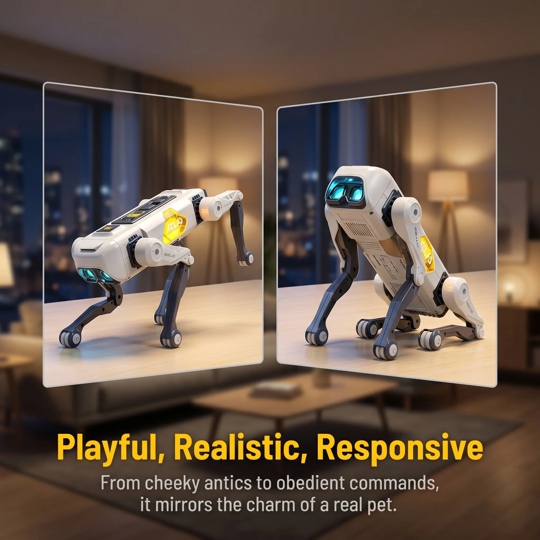 AI Smart Robot Dog, Voice & AP - Smart Home App recension och pris