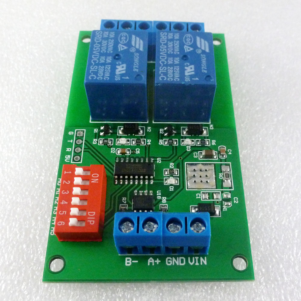 2 Channel Modbus RTU Relay Mod - Smart Home With Plc recension och pris