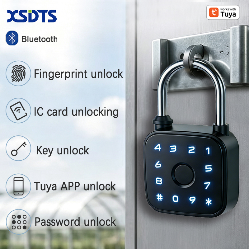 Tuya Smart Padlock, Fingerprin - Smart Home Lock recension och pris