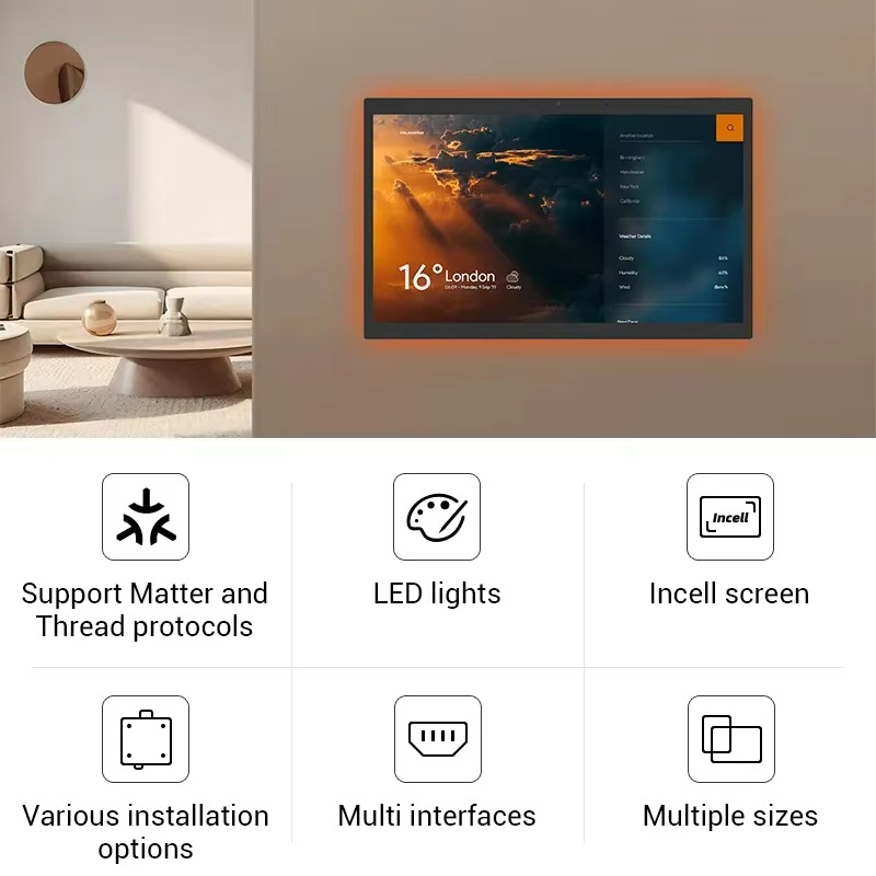 10.1 15.6 Inch Manual Android  - Smart Home Voice Control recension och pris